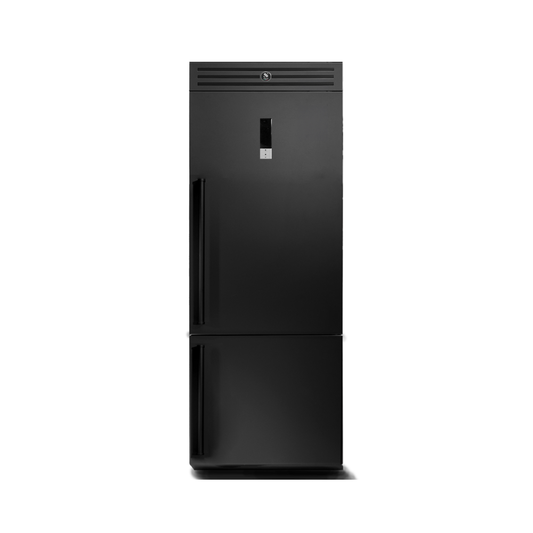 Enfasi 76 Combi Freestanding Fridge Freezer All Black