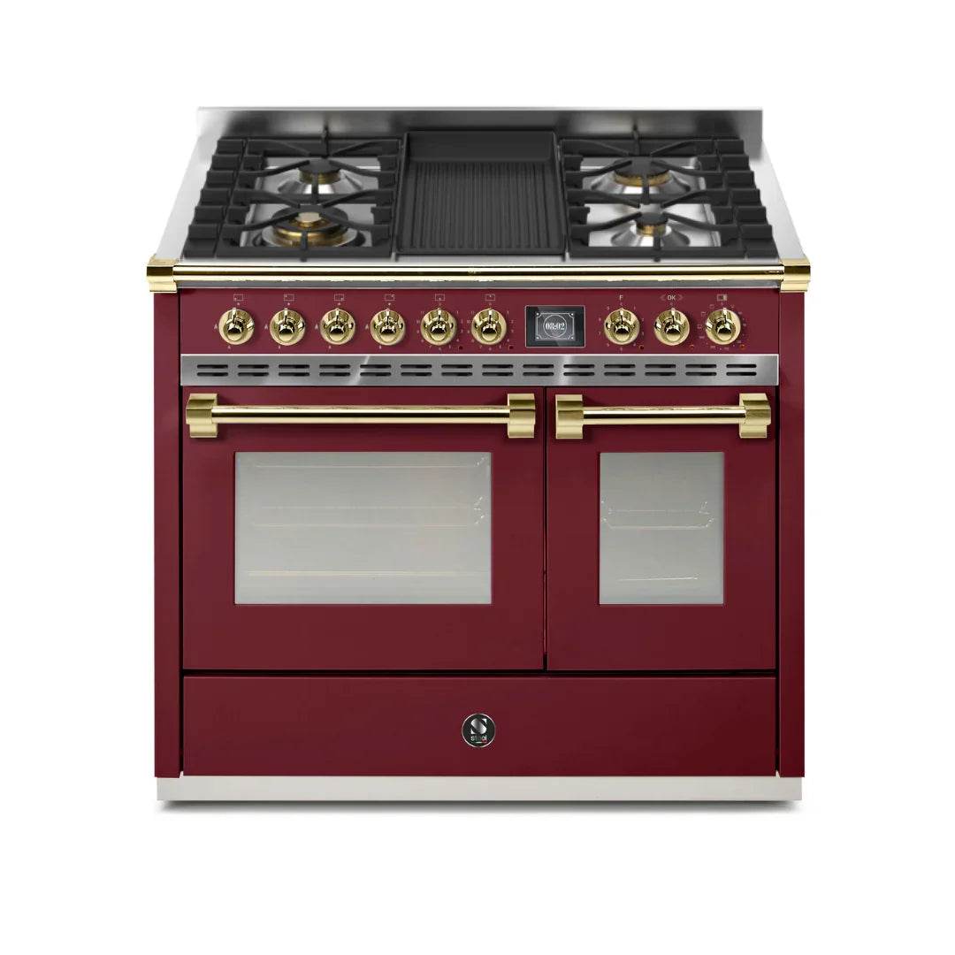 STEEL Cucine Ascot 100/2 - Mixed Hobs - Carvers Interiors - Cookers and Bathroom Showroom Wolverhampton