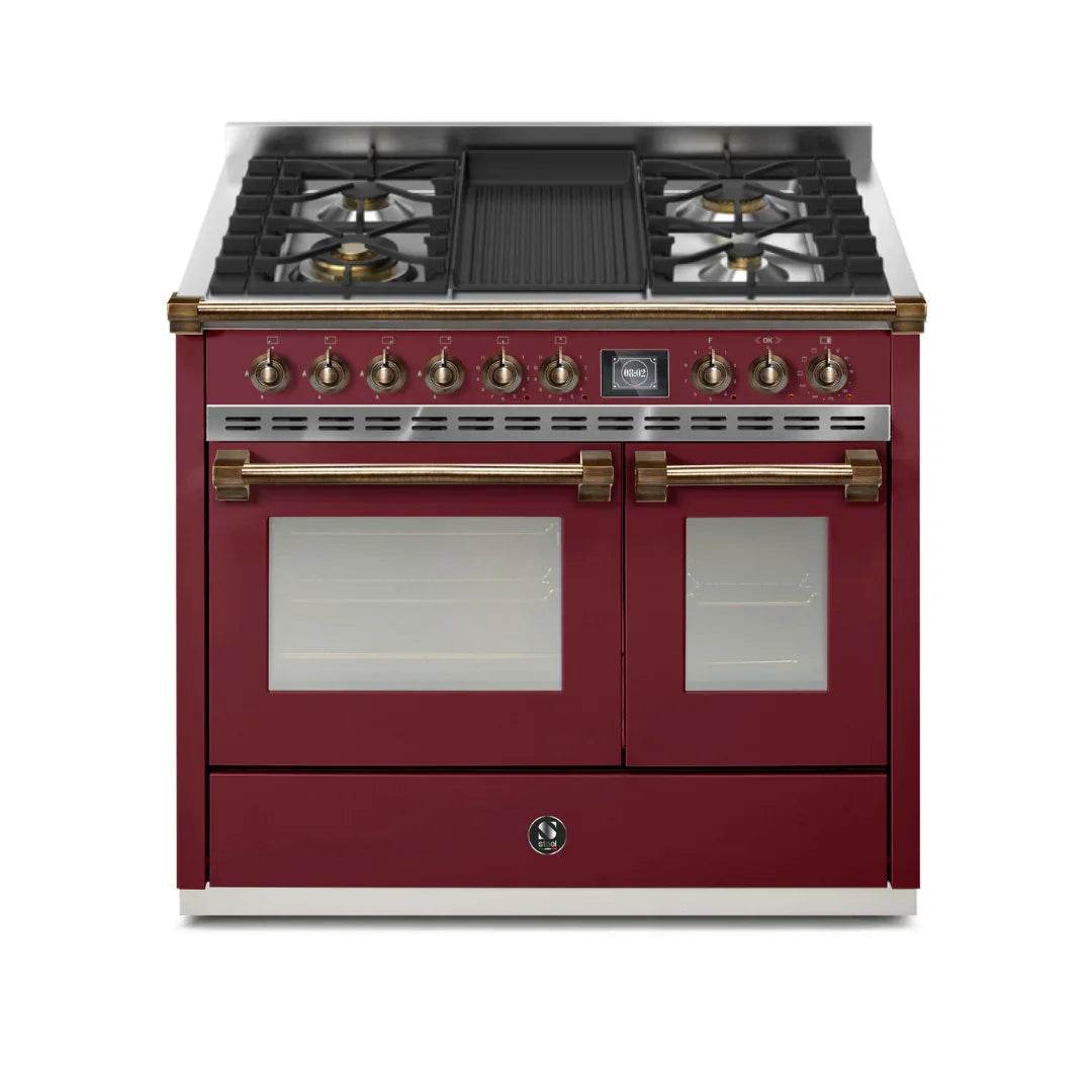 STEEL Cucine Ascot 100/2 - Mixed Hobs - Carvers Interiors - Cookers and Bathroom Showroom Wolverhampton