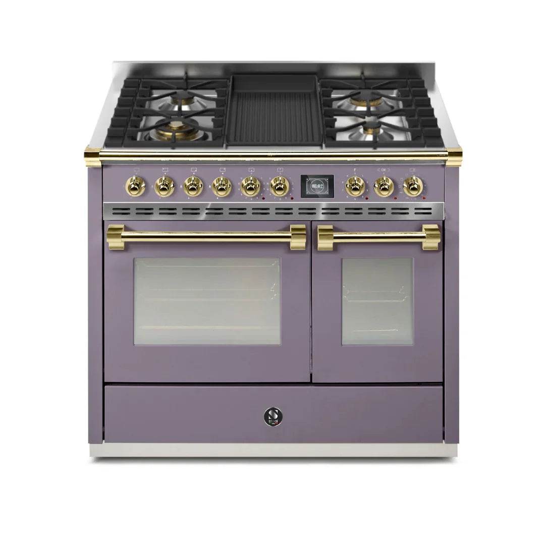 STEEL Cucine Ascot 100/2 - Mixed Hobs - Carvers Interiors - Cookers and Bathroom Showroom Wolverhampton