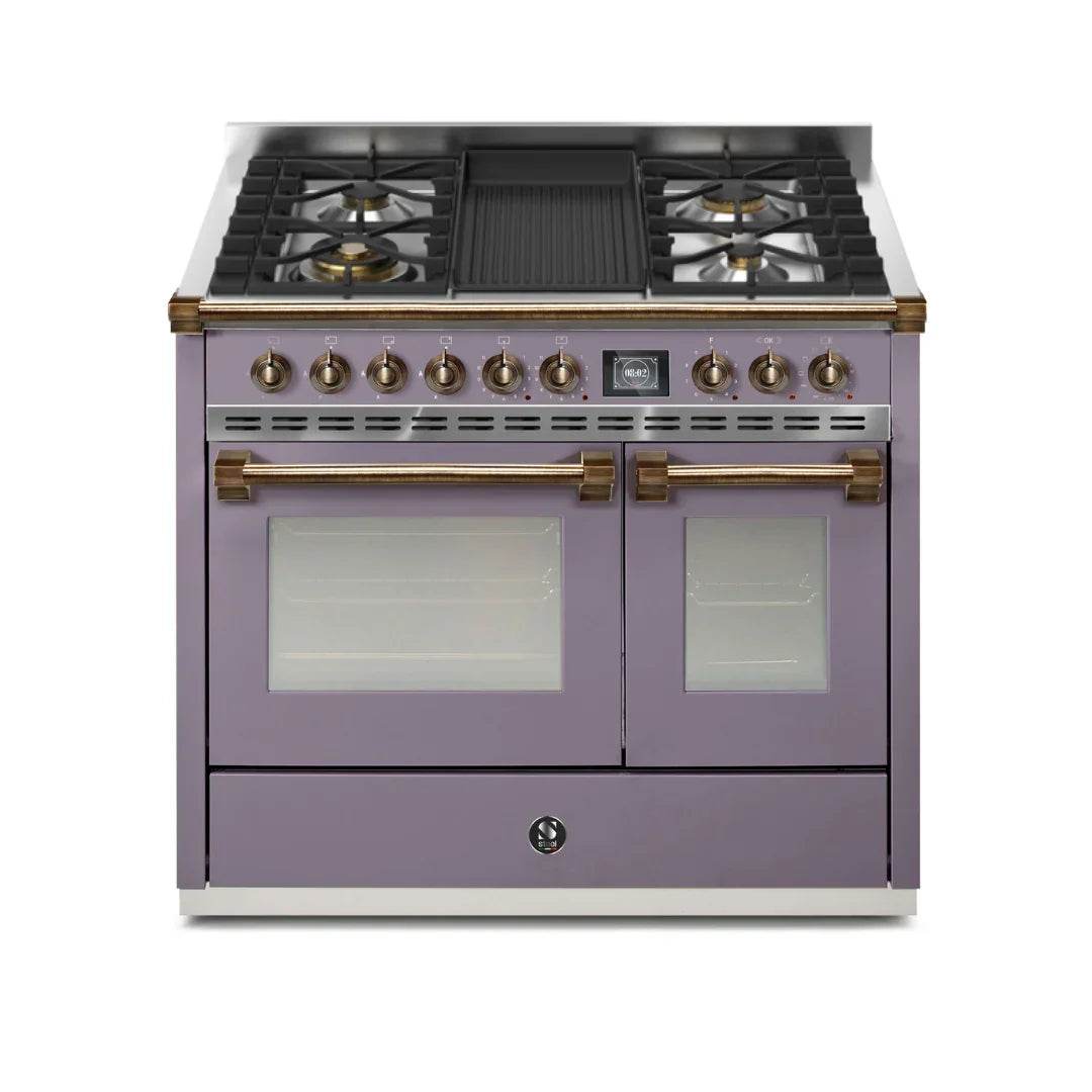 STEEL Cucine Ascot 100/2 - Mixed Hobs - Carvers Interiors - Cookers and Bathroom Showroom Wolverhampton