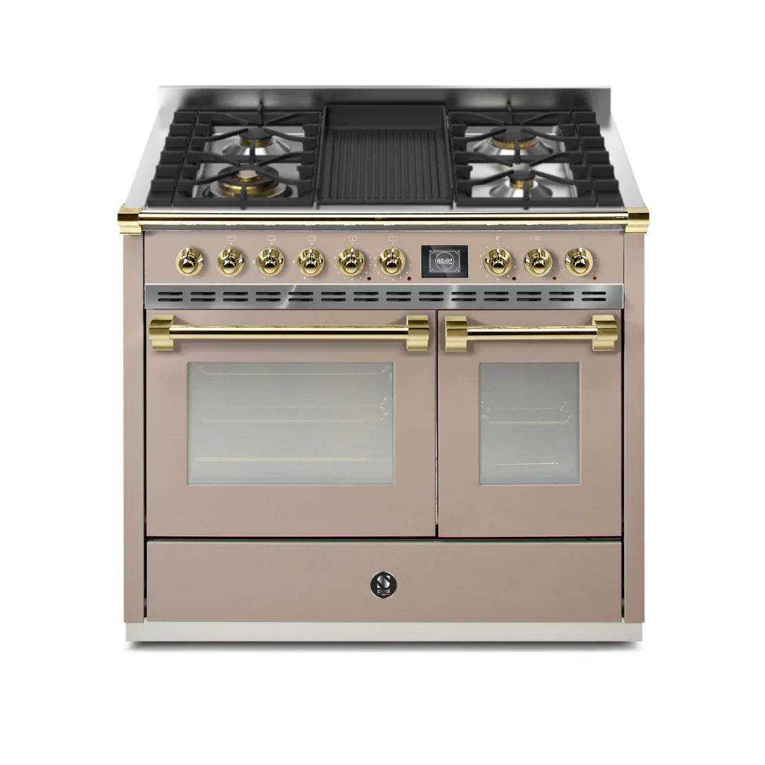 STEEL Cucine Ascot 100/2 - Mixed Hobs - Carvers Interiors - Cookers and Bathroom Showroom Wolverhampton