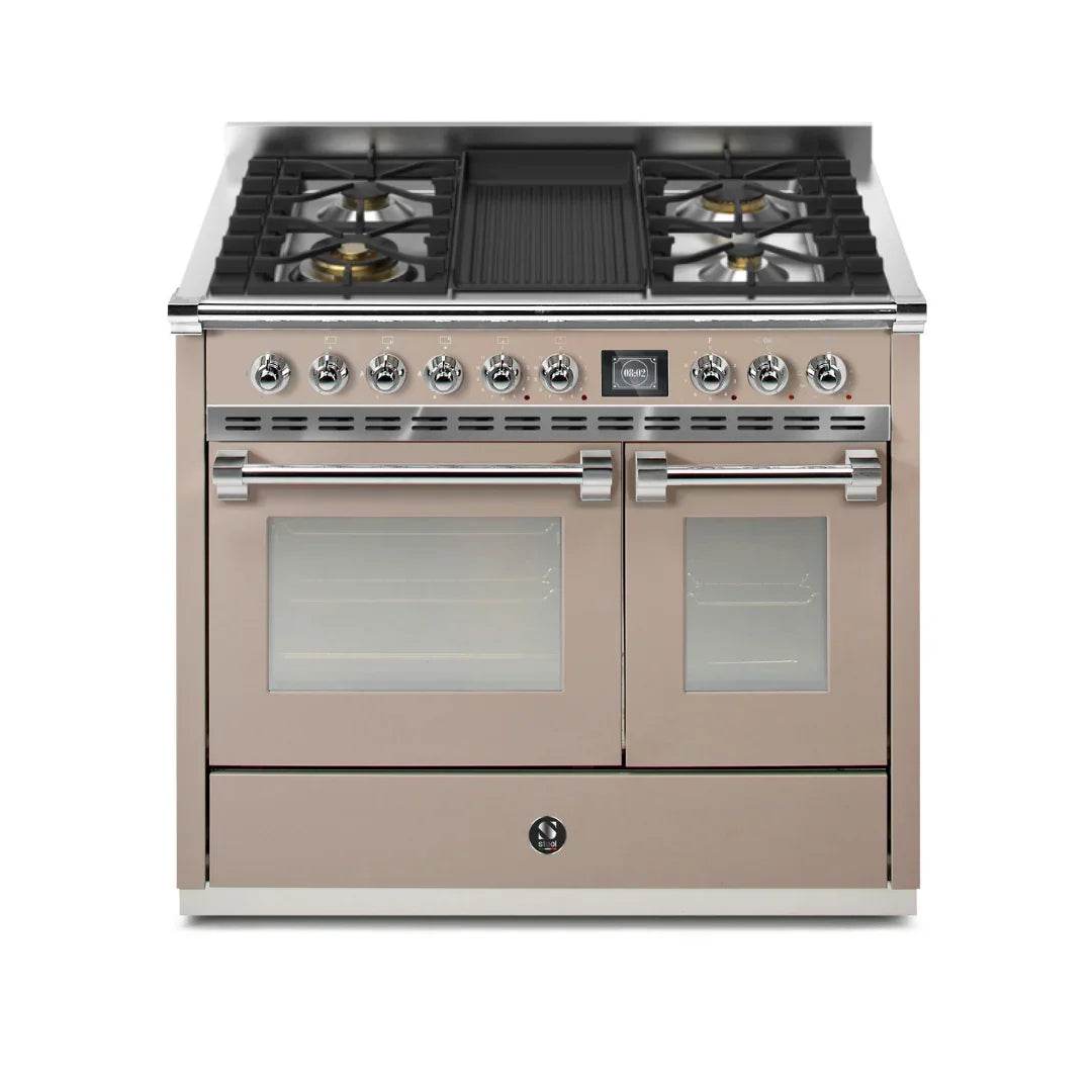STEEL Cucine Ascot 100/2 - Mixed Hobs - Carvers Interiors - Cookers and Bathroom Showroom Wolverhampton
