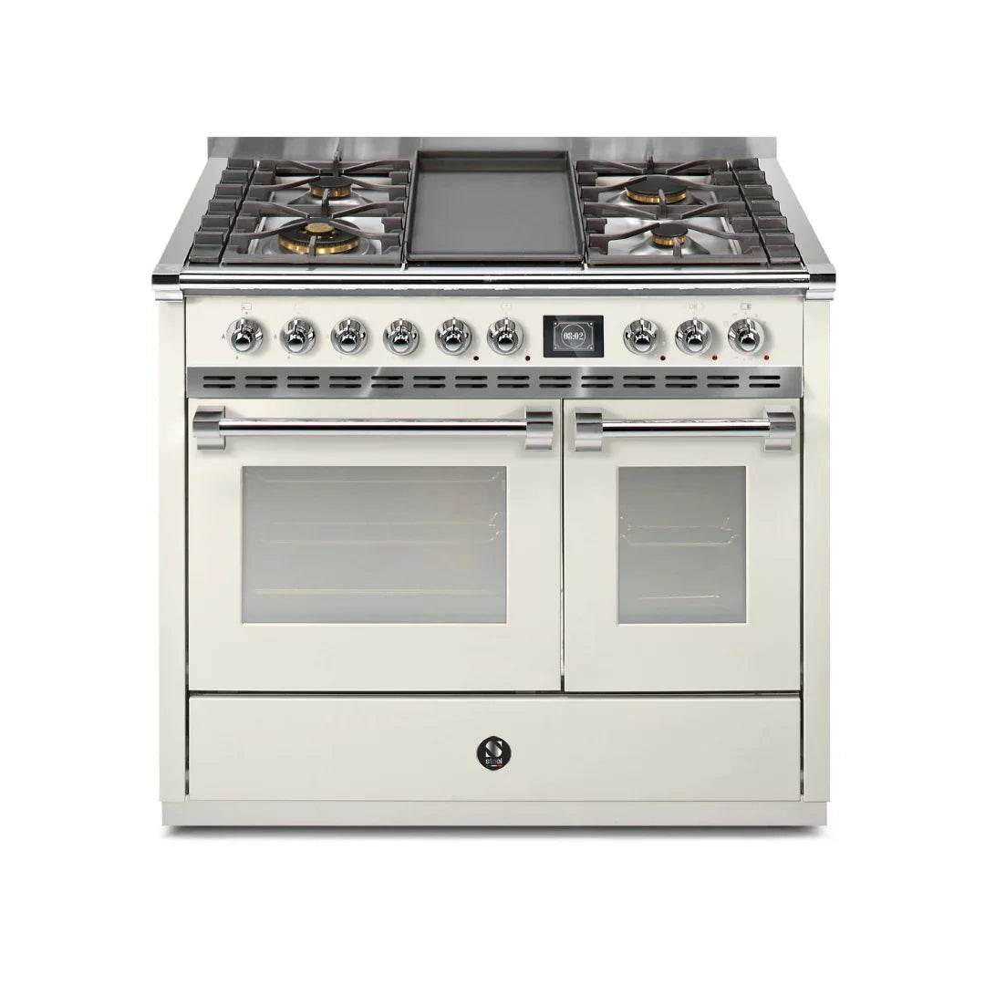 STEEL Cucine Ascot 100/2 - Mixed Hobs - Carvers Interiors - Cookers and Bathroom Showroom Wolverhampton