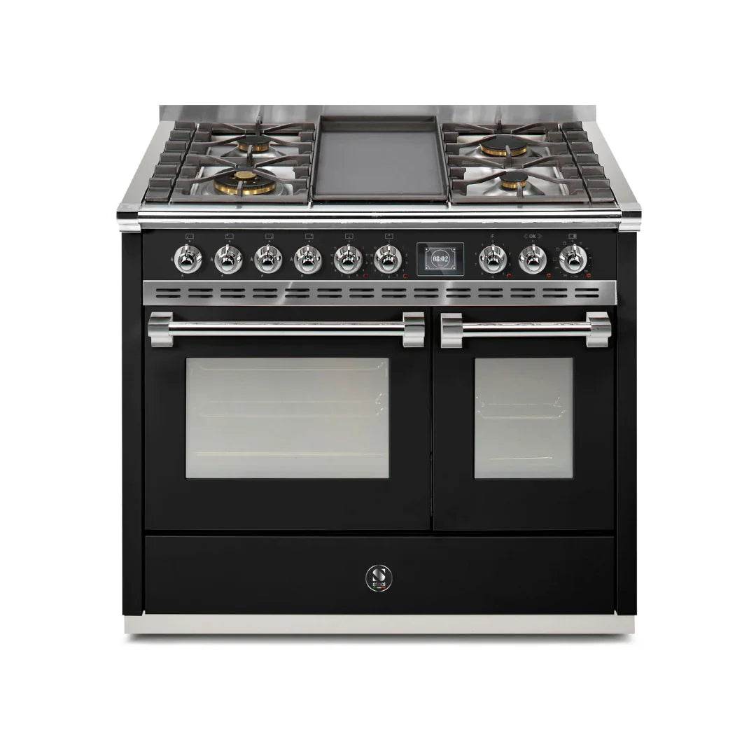 STEEL Cucine Ascot 100/2 - Mixed Hobs - Carvers Interiors - Cookers and Bathroom Showroom Wolverhampton