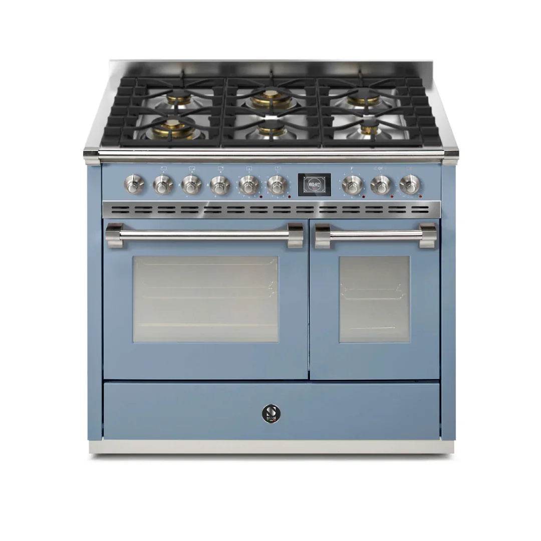 STEEL Cucine Ascot 100/2 - Gas Fuel - Carvers Interiors - Cookers and Bathroom Showroom Wolverhampton