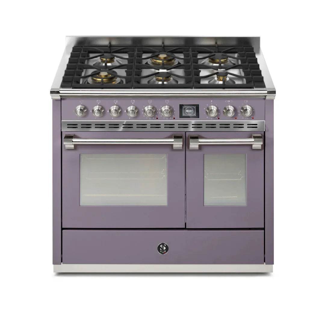 STEEL Cucine Ascot 100/2 - Gas Fuel - Carvers Interiors - Cookers and Bathroom Showroom Wolverhampton