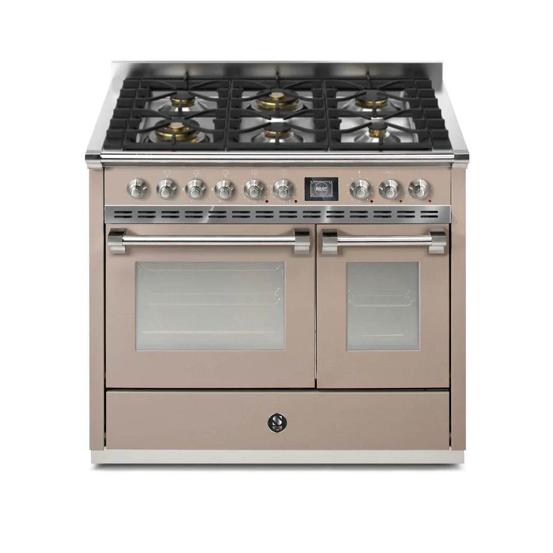 STEEL Cucine Ascot 100/2 - Gas Fuel - Carvers Interiors - Cookers and Bathroom Showroom Wolverhampton