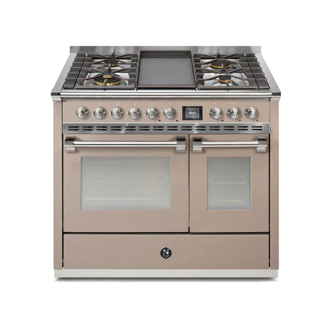 STEEL Cucine Ascot 100/2 - Mixed Hobs - Carvers Interiors - Cookers and Bathroom Showroom Wolverhampton