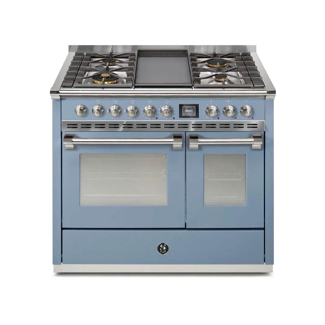 STEEL Cucine Ascot 100/2 - Mixed Hobs - Carvers Interiors - Cookers and Bathroom Showroom Wolverhampton