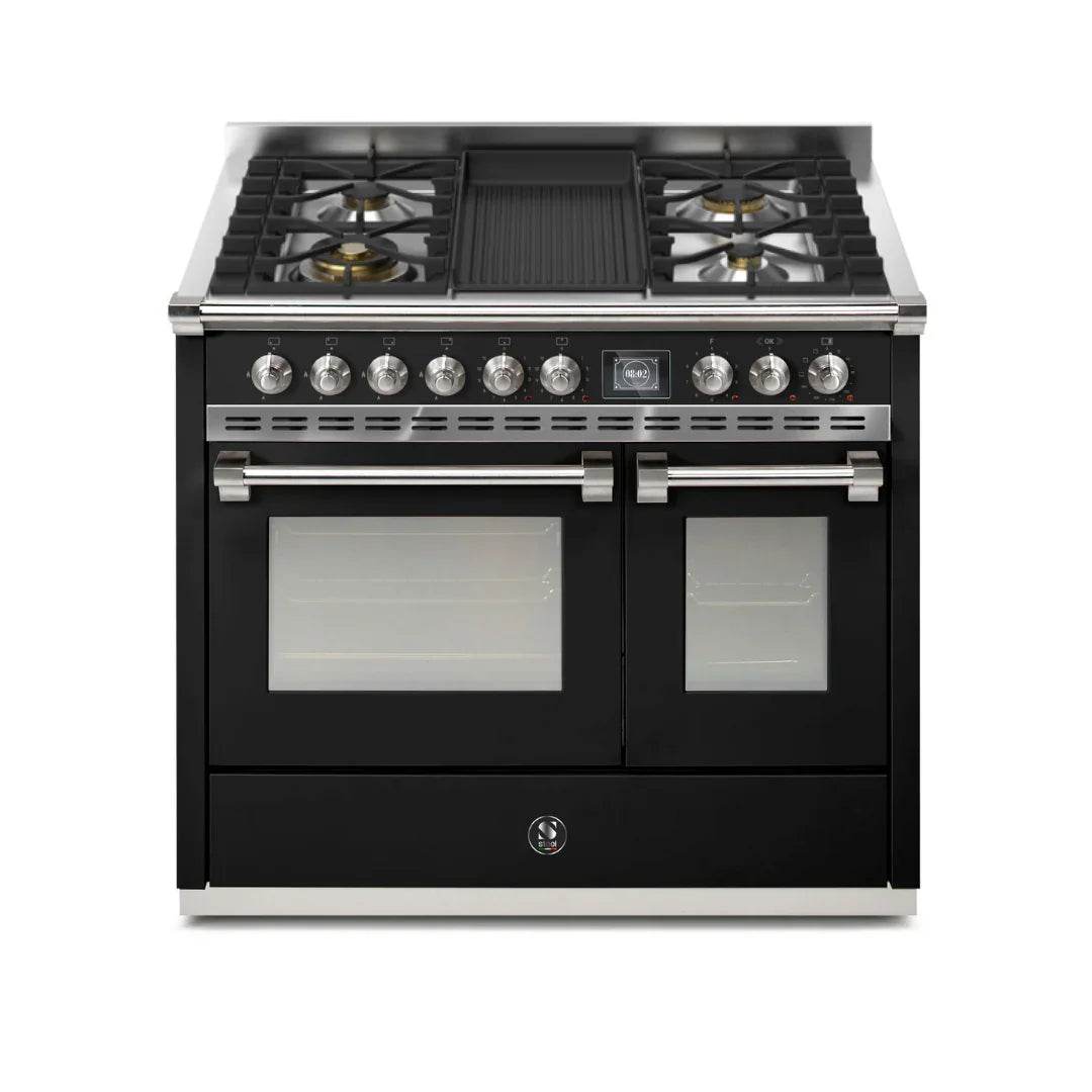 STEEL Cucine Ascot 100/2 - Mixed Hobs - Carvers Interiors - Cookers and Bathroom Showroom Wolverhampton