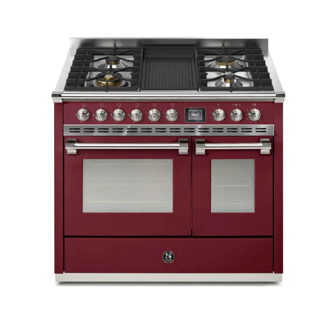 STEEL Cucine Ascot 100/2 - Mixed Hobs - Carvers Interiors - Cookers and Bathroom Showroom Wolverhampton
