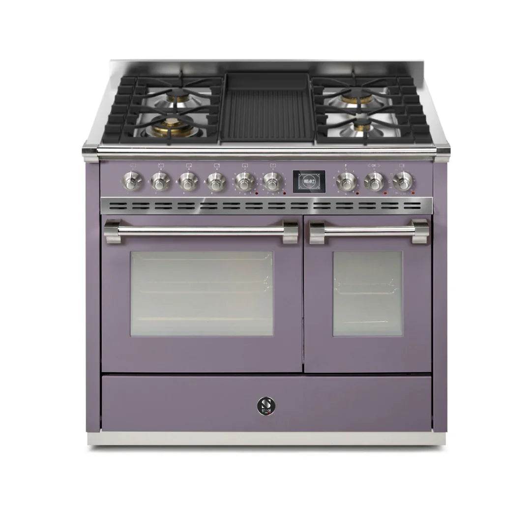 STEEL Cucine Ascot 100/2 - Mixed Hobs - Carvers Interiors - Cookers and Bathroom Showroom Wolverhampton