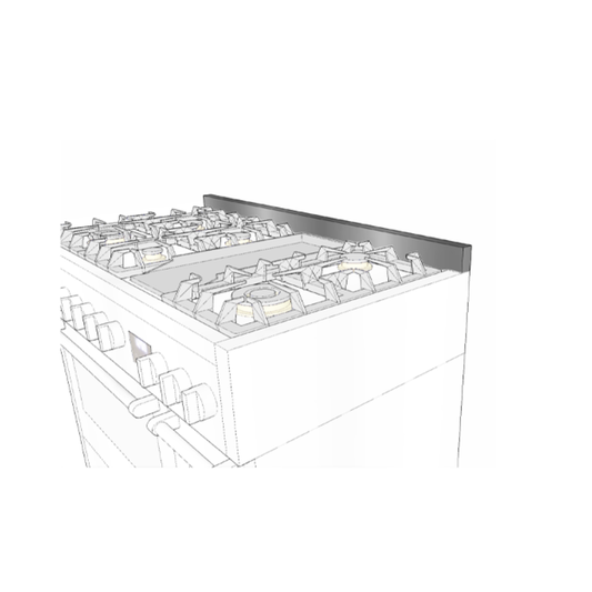 Genesi 6 cm Splashback — Modular Unit