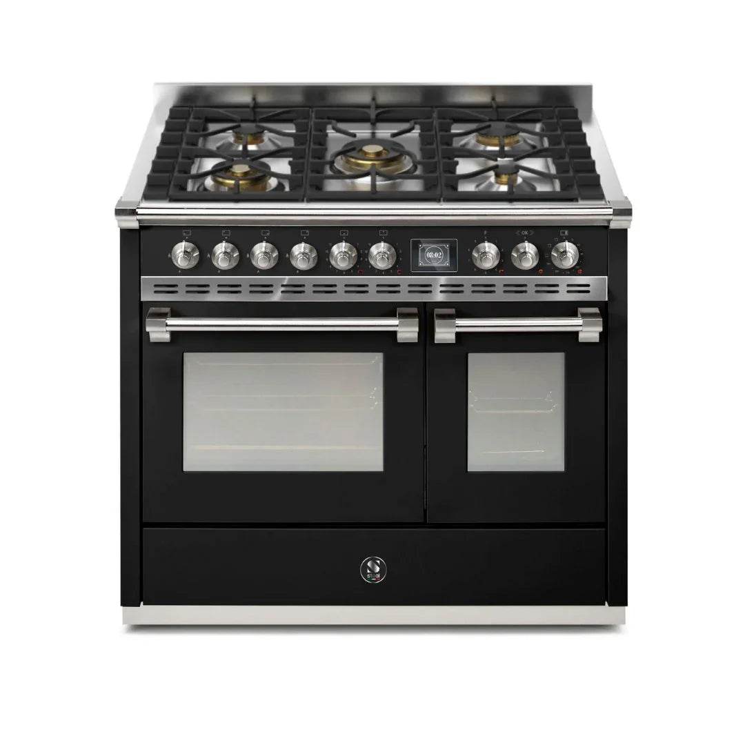 STEEL Cucine Ascot 100/2 - Gas Fuel - Carvers Interiors - Cookers and Bathroom Showroom Wolverhampton