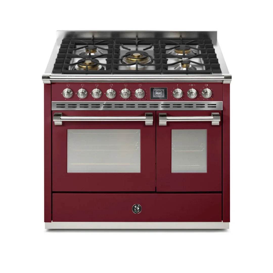 STEEL Cucine Ascot 100/2 - Gas Fuel - Carvers Interiors - Cookers and Bathroom Showroom Wolverhampton
