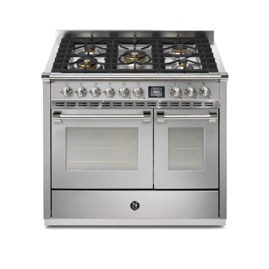 STEEL Cucine Ascot 100/2 - Gas Fuel - Carvers Interiors - Cookers and Bathroom Showroom Wolverhampton
