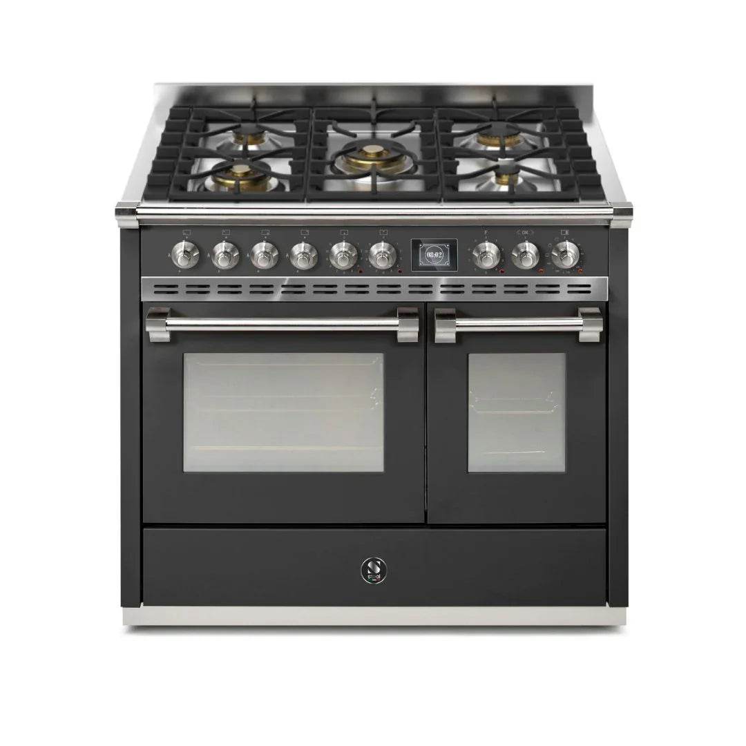 STEEL Cucine Ascot 100/2 - Gas Fuel - Carvers Interiors - Cookers and Bathroom Showroom Wolverhampton