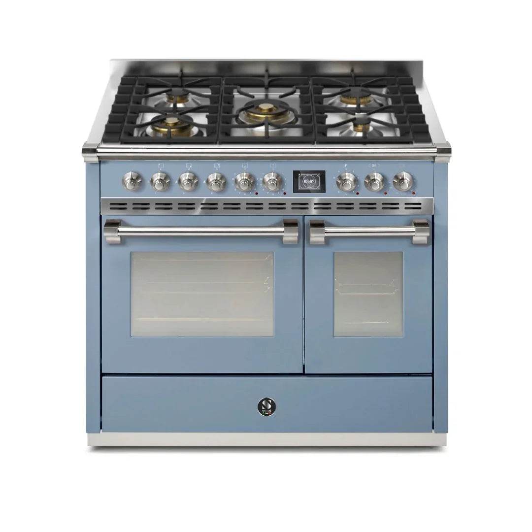 STEEL Cucine Ascot 100/2 - Gas Fuel - Carvers Interiors - Cookers and Bathroom Showroom Wolverhampton
