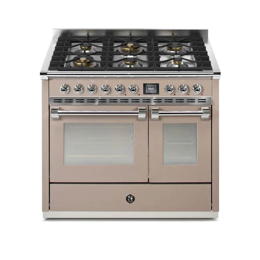 STEEL Cucine Ascot 100/2 - Gas Fuel - Carvers Interiors - Cookers and Bathroom Showroom Wolverhampton