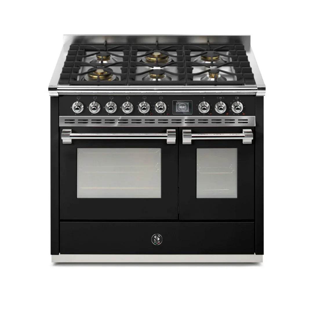 STEEL Cucine Ascot 100/2 - Gas Fuel - Carvers Interiors - Cookers and Bathroom Showroom Wolverhampton