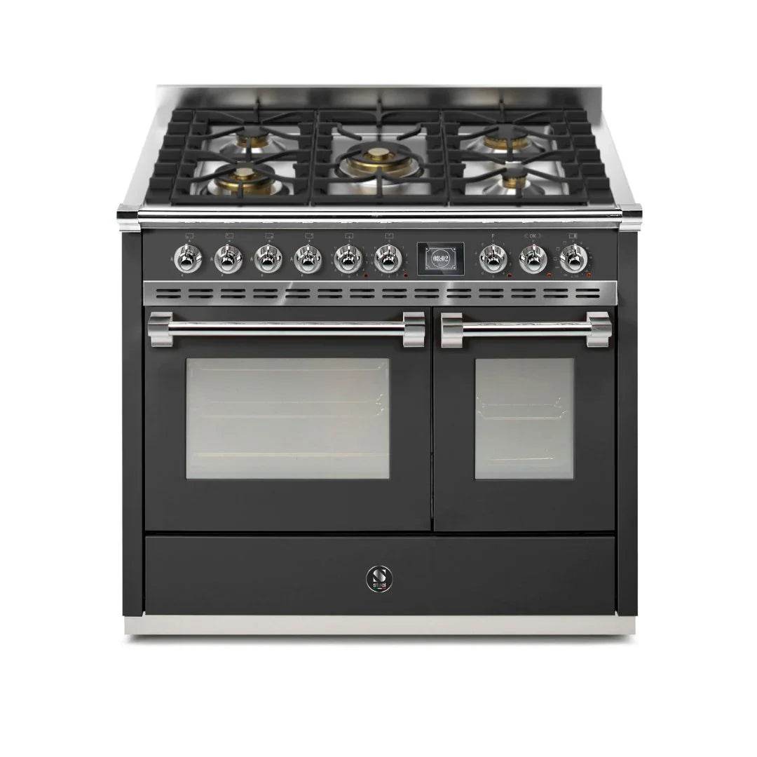 STEEL Cucine Ascot 100/2 - Gas Fuel - Carvers Interiors - Cookers and Bathroom Showroom Wolverhampton