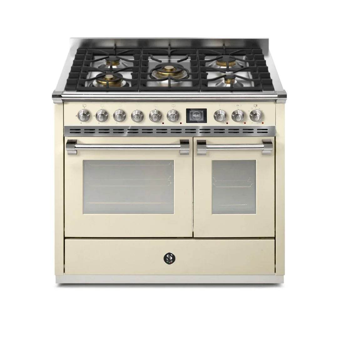 STEEL Cucine Ascot 100/2 - Gas Fuel - Carvers Interiors - Cookers and Bathroom Showroom Wolverhampton