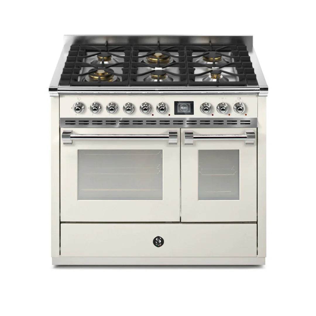 STEEL Cucine Ascot 100/2 - Gas Fuel - Carvers Interiors - Cookers and Bathroom Showroom Wolverhampton