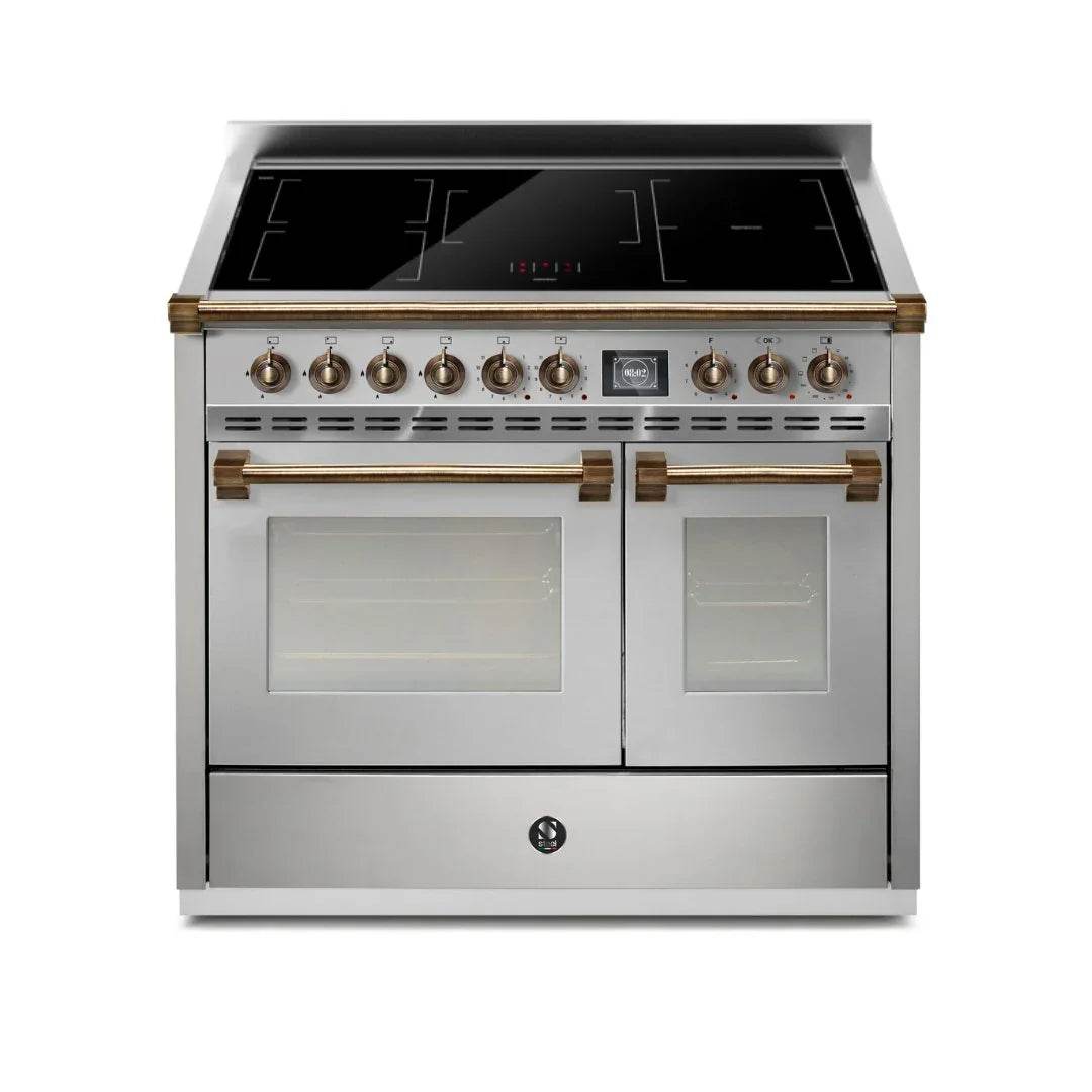 STEEL Cucine Ascot 100/2 - Induction - Carvers Interiors - Cookers and Bathroom Showroom Wolverhampton