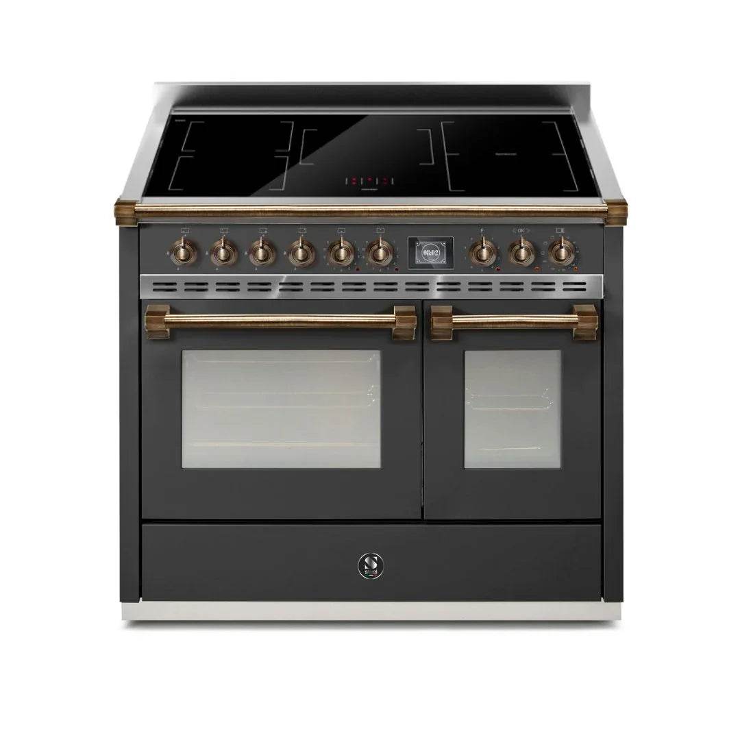 STEEL Cucine Ascot 100/2 - Induction - Carvers Interiors - Cookers and Bathroom Showroom Wolverhampton