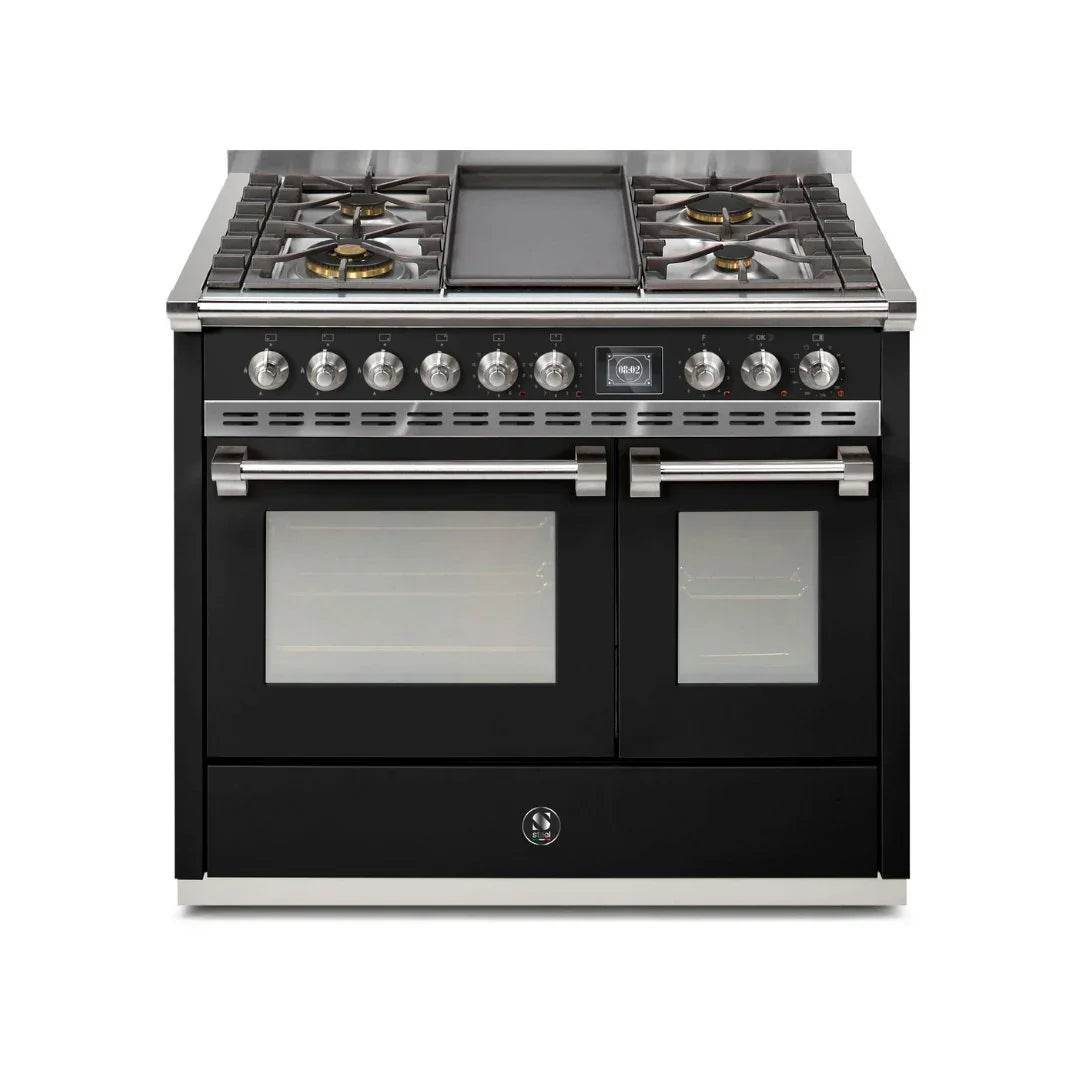 STEEL Cucine Ascot 100/2 - Mixed Hobs - Carvers Interiors - Cookers and Bathroom Showroom Wolverhampton