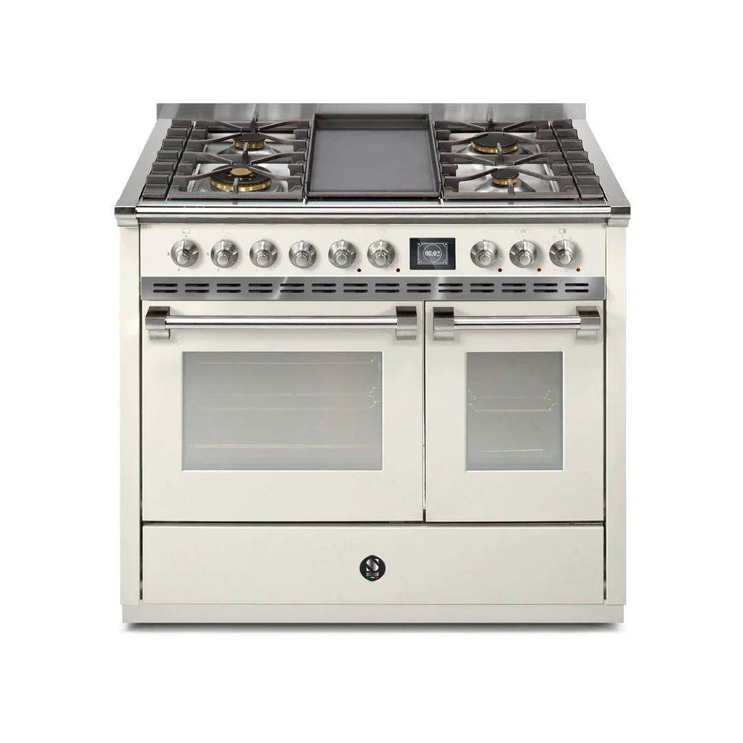 STEEL Cucine Ascot 100/2 - Mixed Hobs - Carvers Interiors - Cookers and Bathroom Showroom Wolverhampton