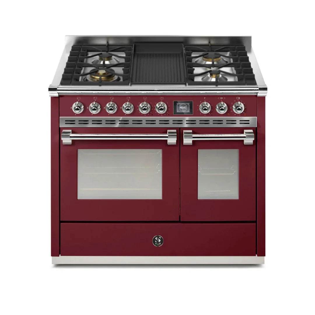 STEEL Cucine Ascot 100/2 - Mixed Hobs - Carvers Interiors - Cookers and Bathroom Showroom Wolverhampton