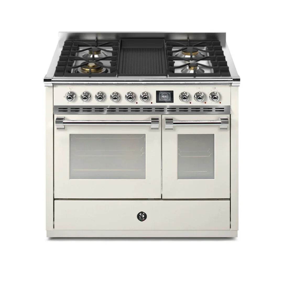 STEEL Cucine Ascot 100/2 - Mixed Hobs - Carvers Interiors - Cookers and Bathroom Showroom Wolverhampton