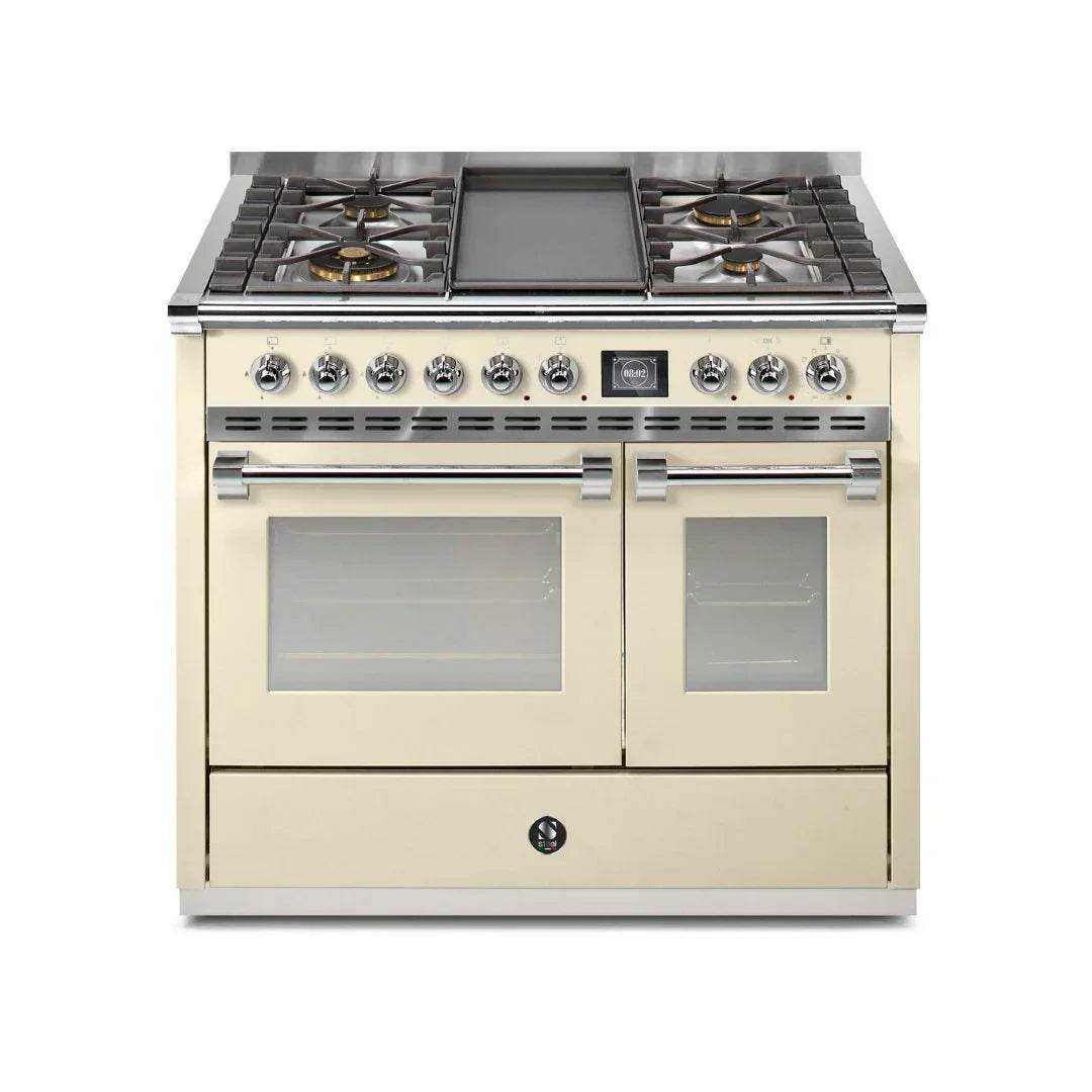 STEEL Cucine Ascot 100/2 - Mixed Hobs - Carvers Interiors - Cookers and Bathroom Showroom Wolverhampton