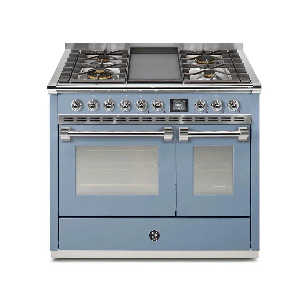 STEEL Cucine Ascot 100/2 - Mixed Hobs - Carvers Interiors - Cookers and Bathroom Showroom Wolverhampton