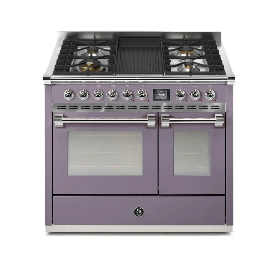 STEEL Cucine Ascot 100/2 - Mixed Hobs - Carvers Interiors - Cookers and Bathroom Showroom Wolverhampton