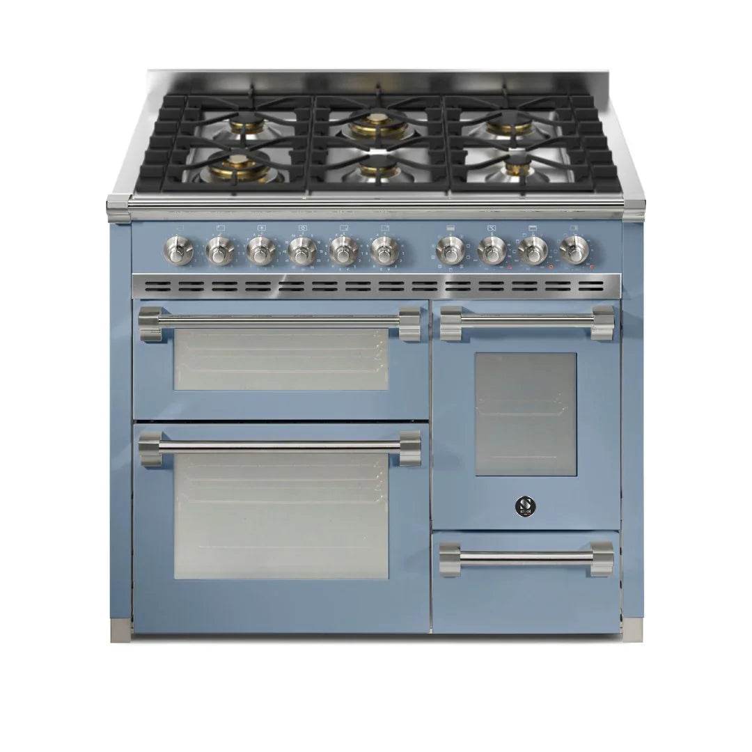 STEEL Cucine Ascot 100/3 - Gas Fuel - Carvers Interiors - Cookers and Bathroom Showroom Wolverhampton