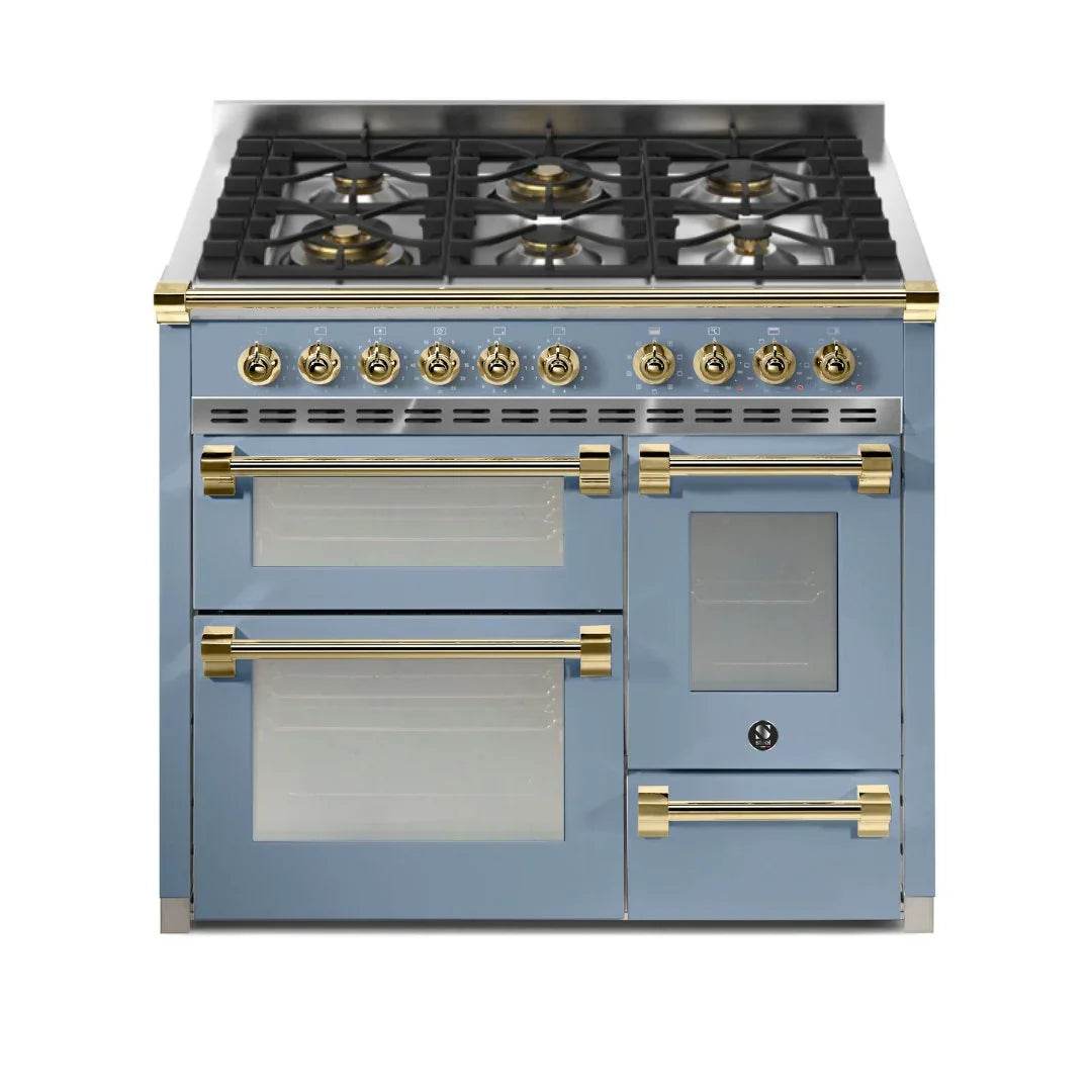STEEL Cucine Ascot 100/3 - Gas Fuel - Carvers Interiors - Cookers and Bathroom Showroom Wolverhampton