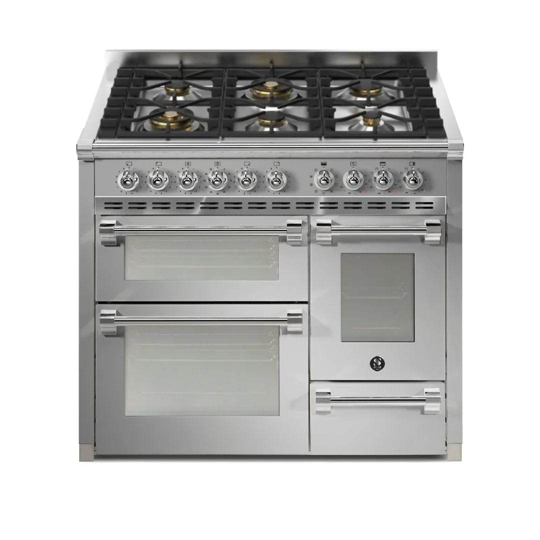 STEEL Cucine Ascot 100/3 - Gas Fuel - Carvers Interiors - Cookers and Bathroom Showroom Wolverhampton