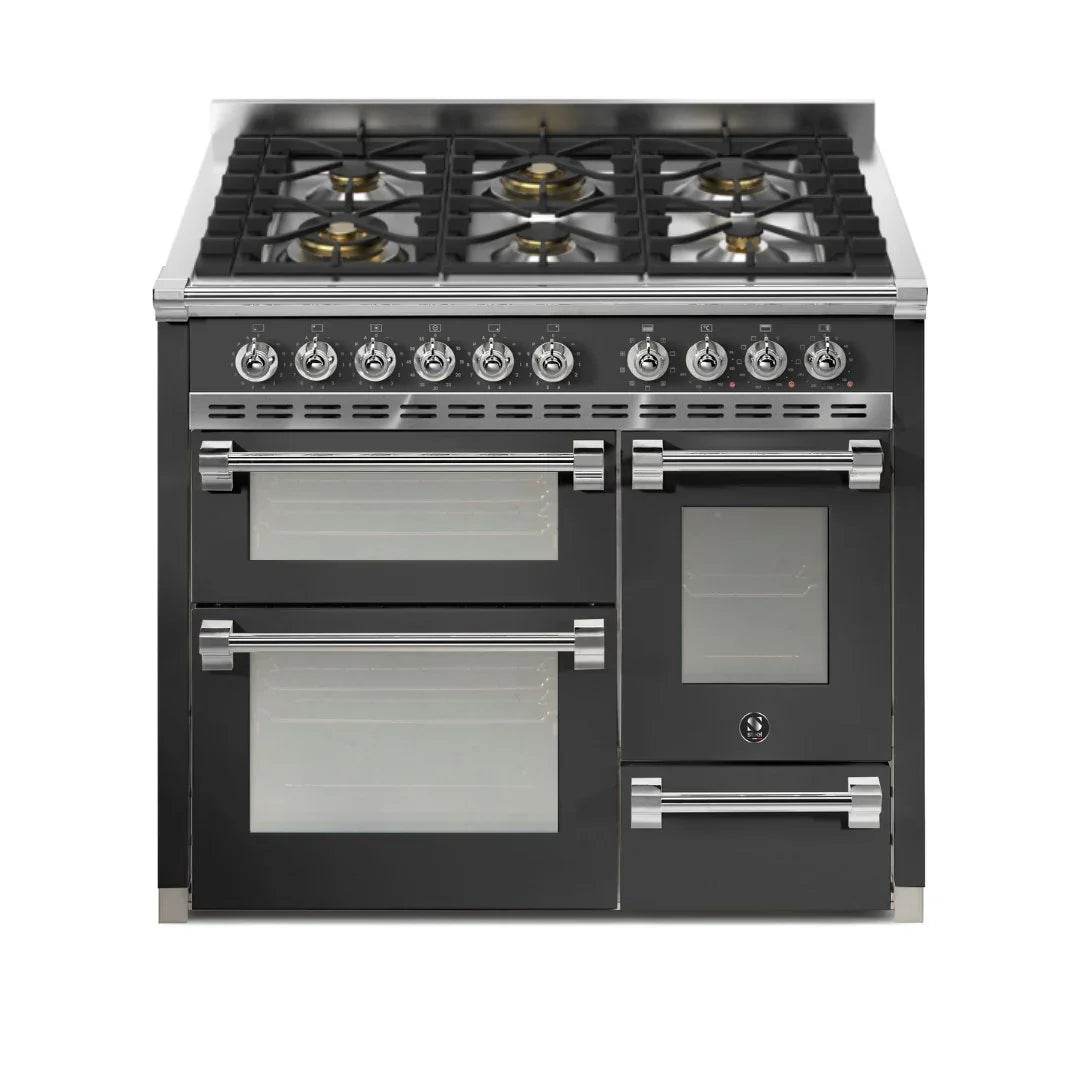 STEEL Cucine Ascot 100/3 - Gas Fuel - Carvers Interiors - Cookers and Bathroom Showroom Wolverhampton