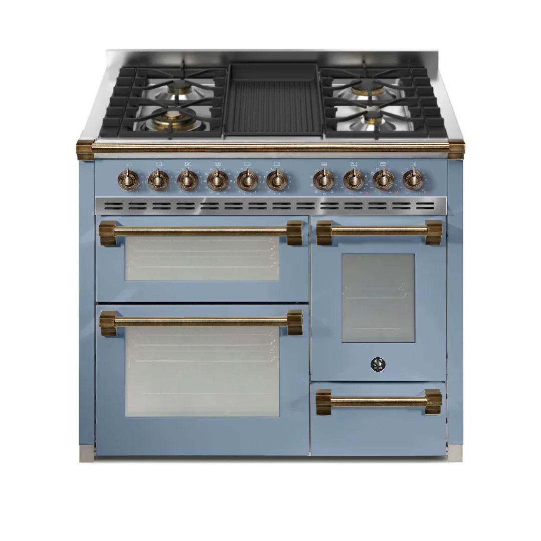 STEEL Cucine Ascot 100/3 - Mixed Hobs - Carvers Interiors - Cookers and Bathroom Showroom Wolverhampton