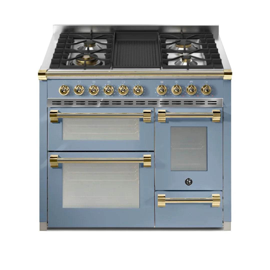 STEEL Cucine Ascot 100/3 - Mixed Hobs - Carvers Interiors - Cookers and Bathroom Showroom Wolverhampton