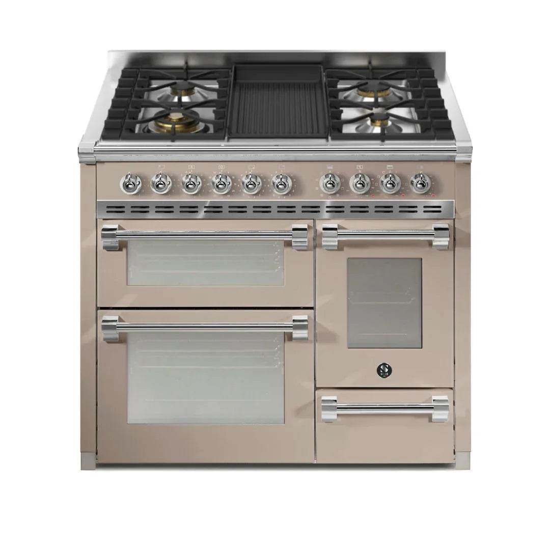 STEEL Cucine Ascot 100/3 - Mixed Hobs - Carvers Interiors - Cookers and Bathroom Showroom Wolverhampton