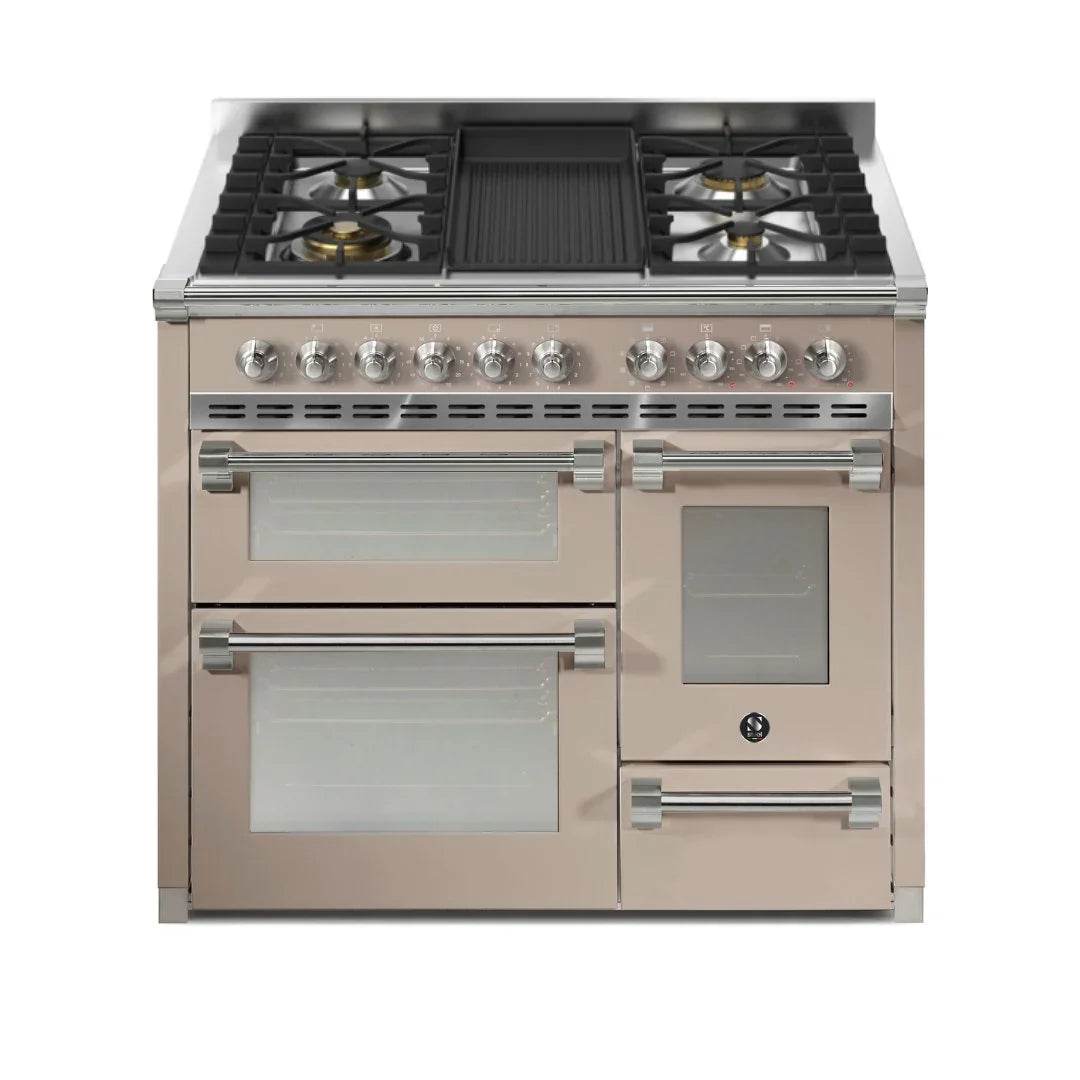 STEEL Cucine Ascot 100/3 - Mixed Hobs - Carvers Interiors - Cookers and Bathroom Showroom Wolverhampton
