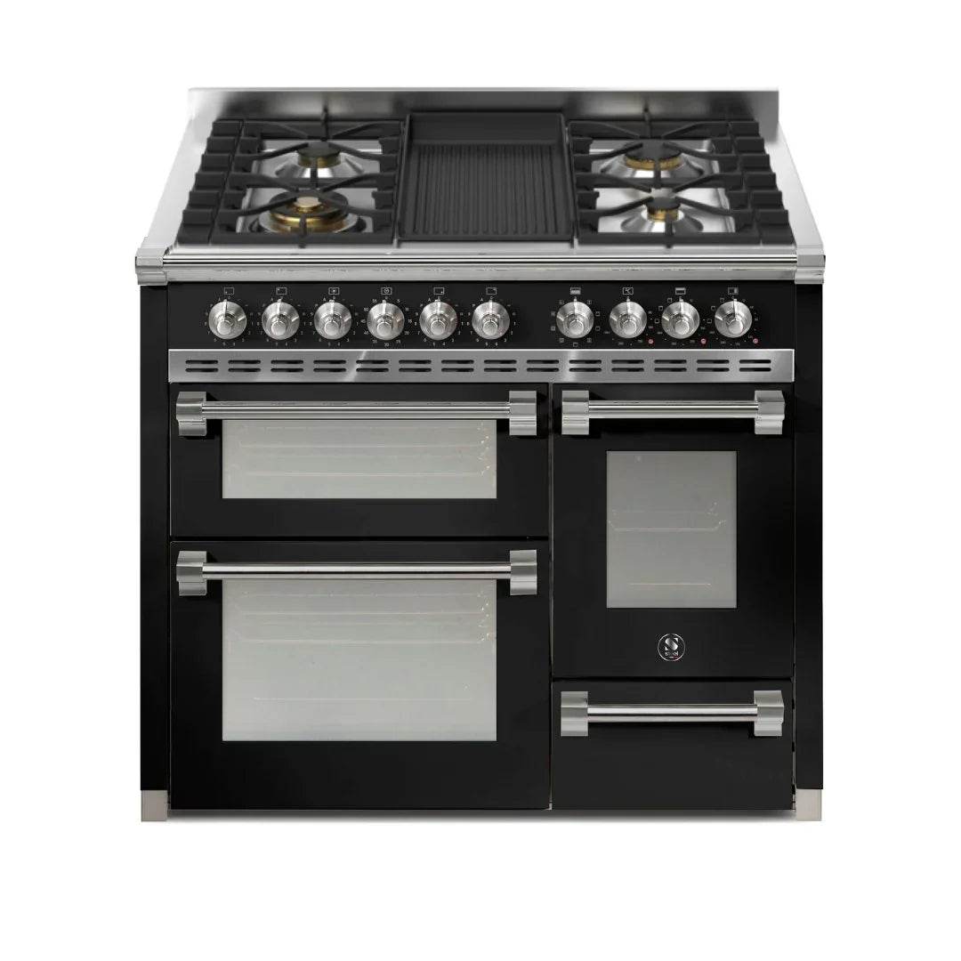 STEEL Cucine Ascot 100/3 - Mixed Hobs - Carvers Interiors - Cookers and Bathroom Showroom Wolverhampton