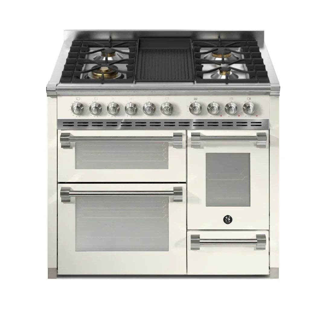 STEEL Cucine Ascot 100/3 - Mixed Hobs - Carvers Interiors - Cookers and Bathroom Showroom Wolverhampton