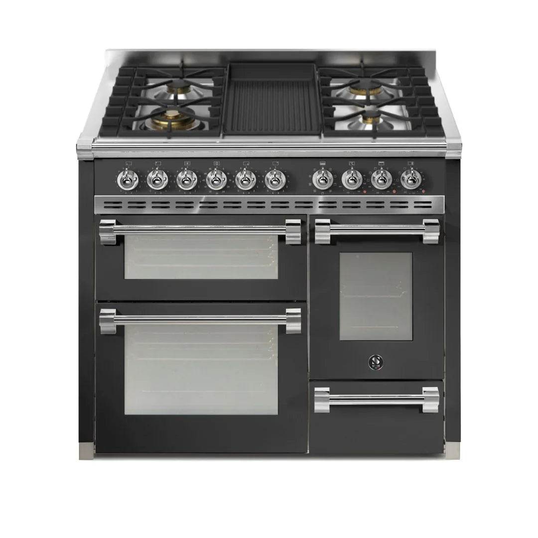 STEEL Cucine Ascot 100/3 - Mixed Hobs - Carvers Interiors - Cookers and Bathroom Showroom Wolverhampton