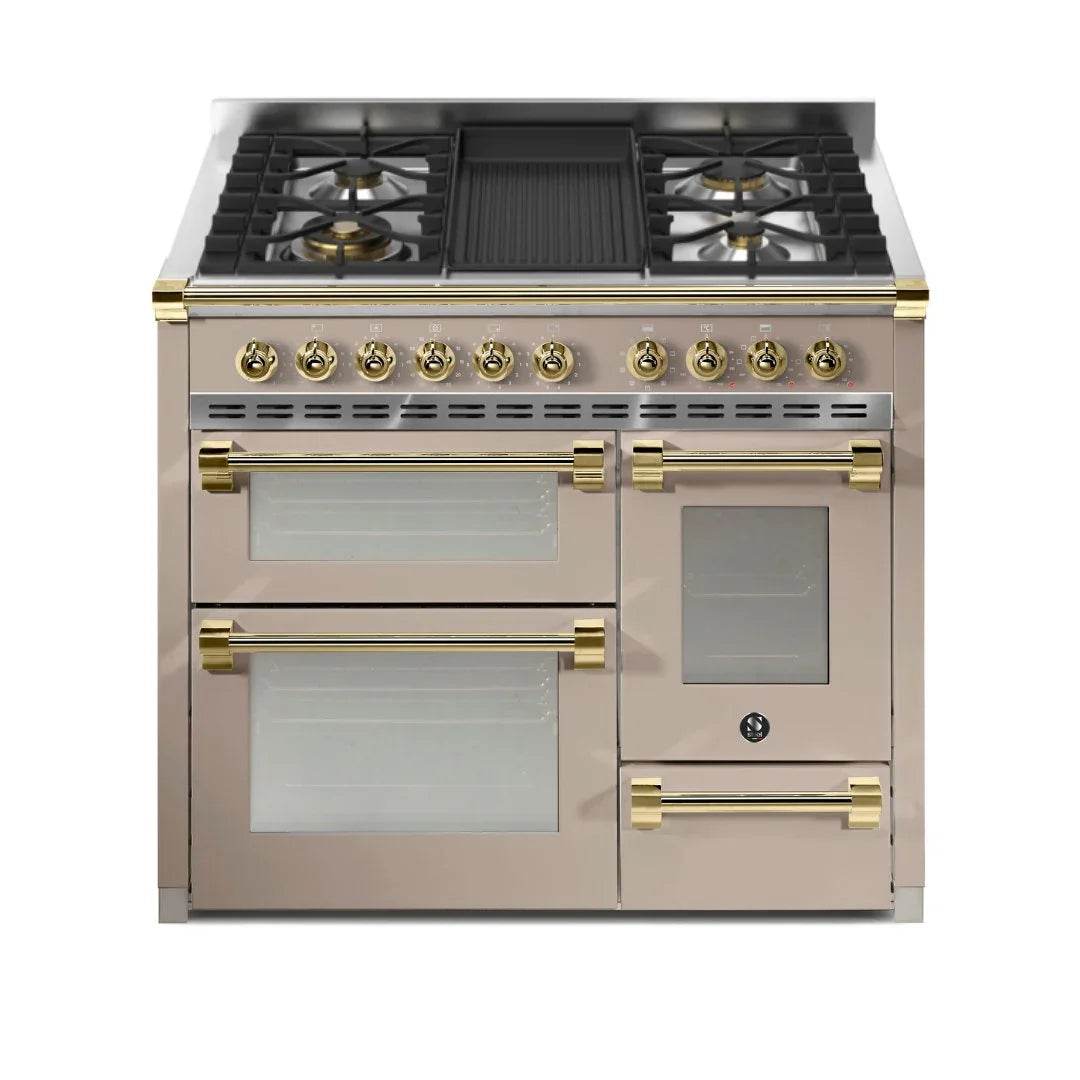 STEEL Cucine Ascot 100/3 - Mixed Hobs - Carvers Interiors - Cookers and Bathroom Showroom Wolverhampton
