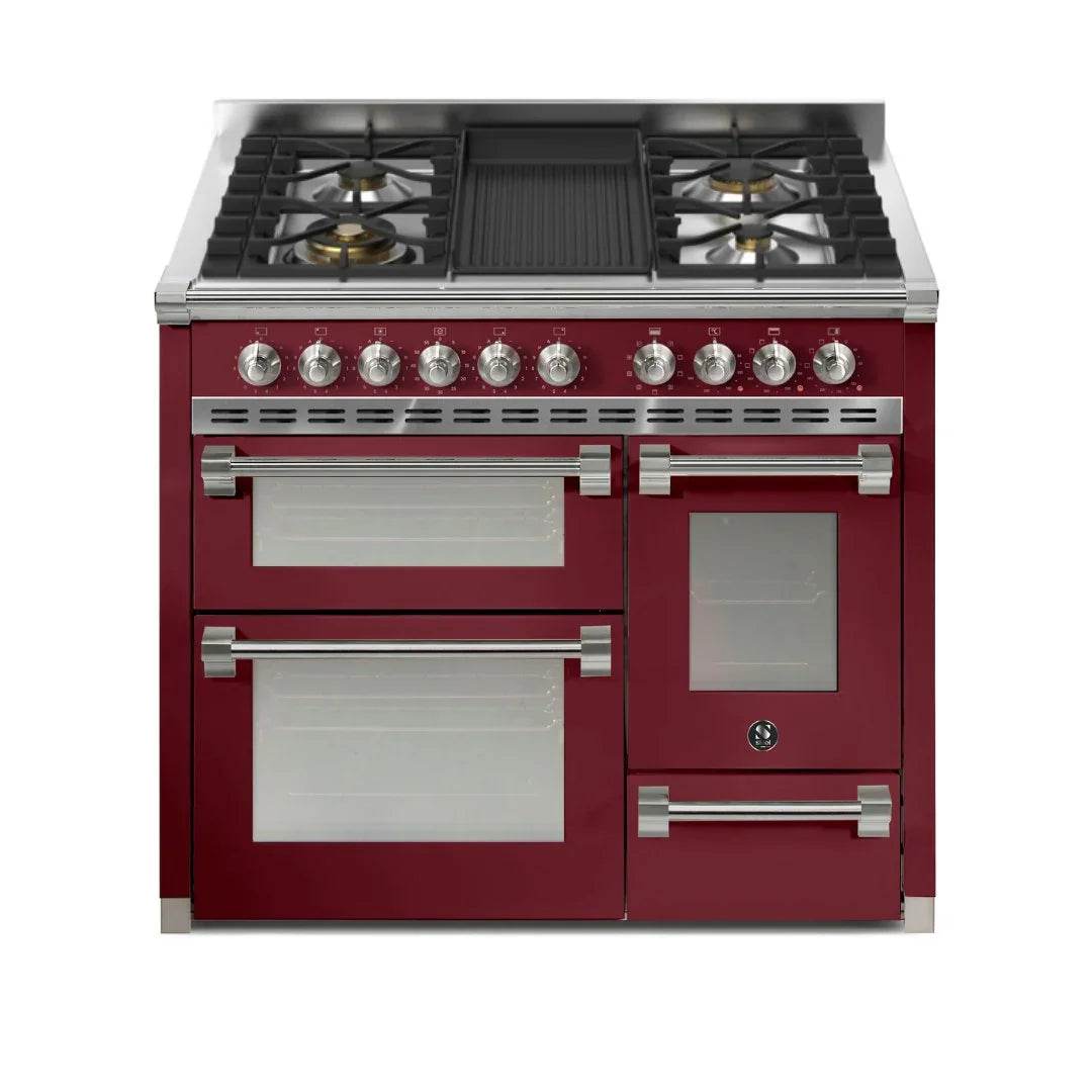 STEEL Cucine Ascot 100/3 - Mixed Hobs - Carvers Interiors - Cookers and Bathroom Showroom Wolverhampton